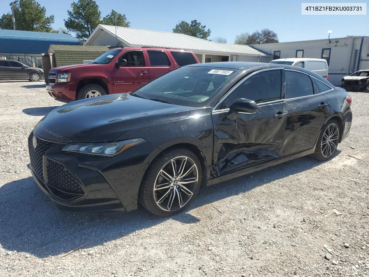 2019 Toyota Avalon Xle VIN: 4T1BZ1FB2KU003731 Lot: 49877005