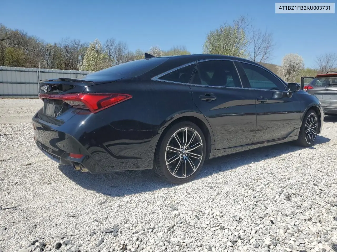 2019 Toyota Avalon Xle VIN: 4T1BZ1FB2KU003731 Lot: 49877005