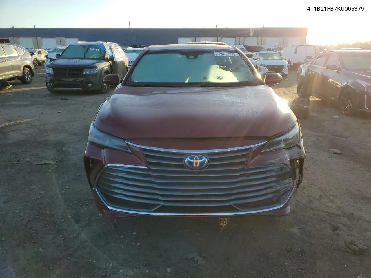 2019 Toyota Avalon Xle VIN: 4T1B21FB7KU005379 Lot: 53625035