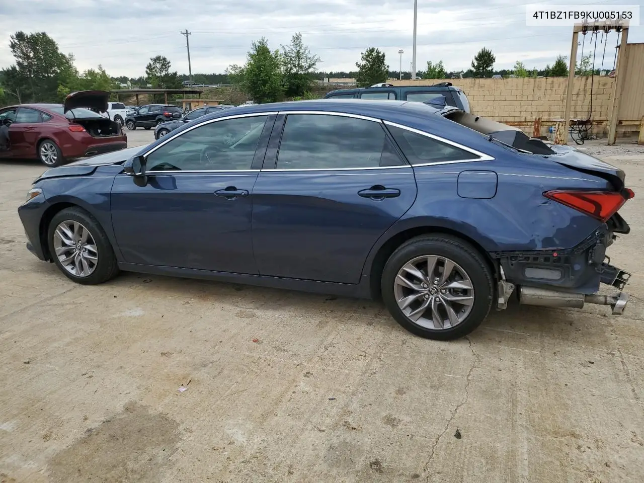2019 Toyota Avalon Xle VIN: 4T1BZ1FB9KU005153 Lot: 55974835
