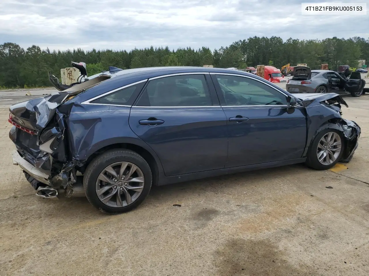 2019 Toyota Avalon Xle VIN: 4T1BZ1FB9KU005153 Lot: 55974835