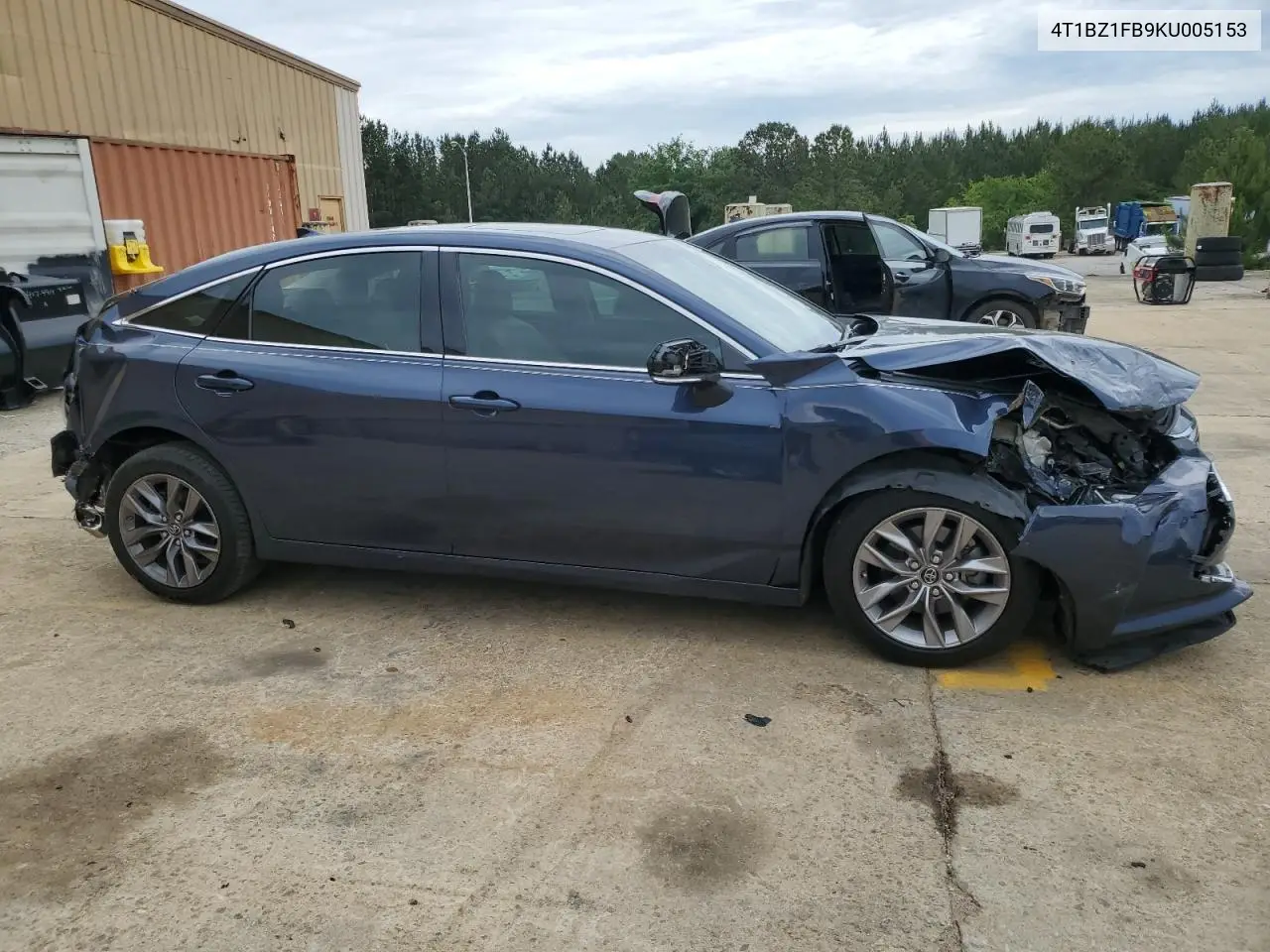2019 Toyota Avalon Xle VIN: 4T1BZ1FB9KU005153 Lot: 55974835