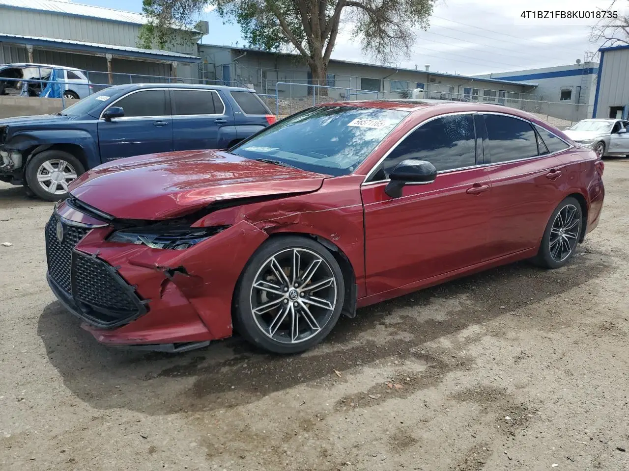 2019 Toyota Avalon Xle VIN: 4T1BZ1FB8KU018735 Lot: 56571165