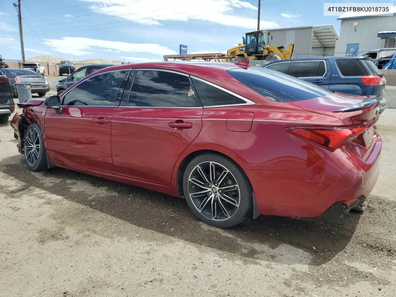 2019 Toyota Avalon Xle VIN: 4T1BZ1FB8KU018735 Lot: 56571165