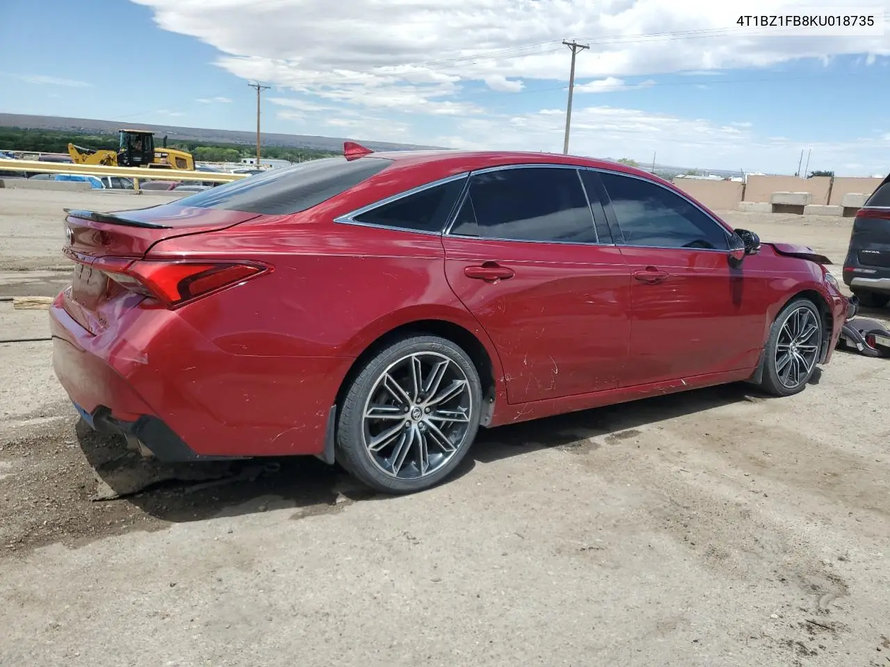 2019 Toyota Avalon Xle VIN: 4T1BZ1FB8KU018735 Lot: 56571165