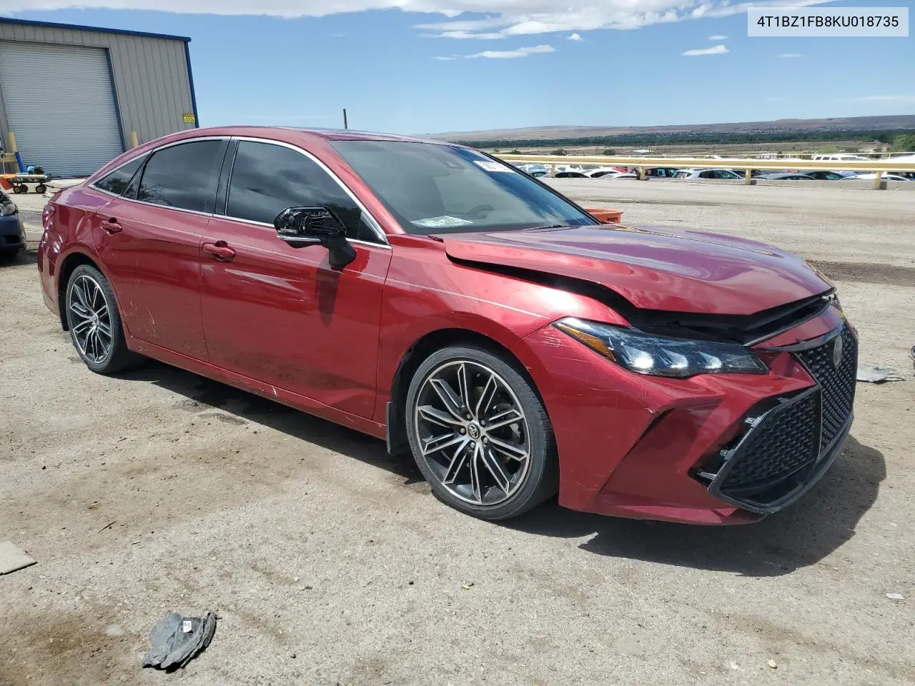 2019 Toyota Avalon Xle VIN: 4T1BZ1FB8KU018735 Lot: 56571165