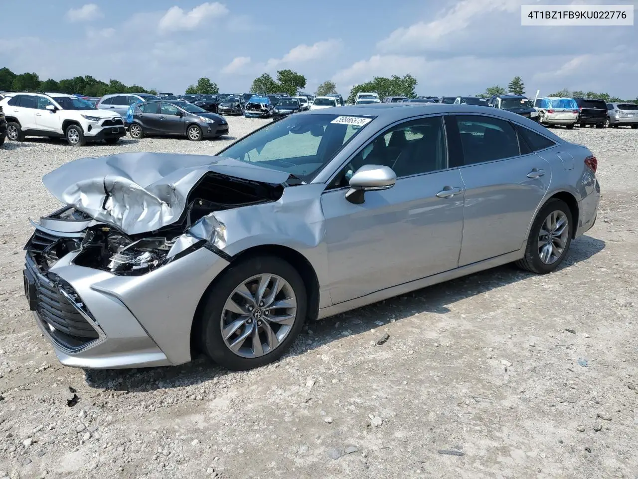 2019 Toyota Avalon Xle VIN: 4T1BZ1FB9KU022776 Lot: 59986575
