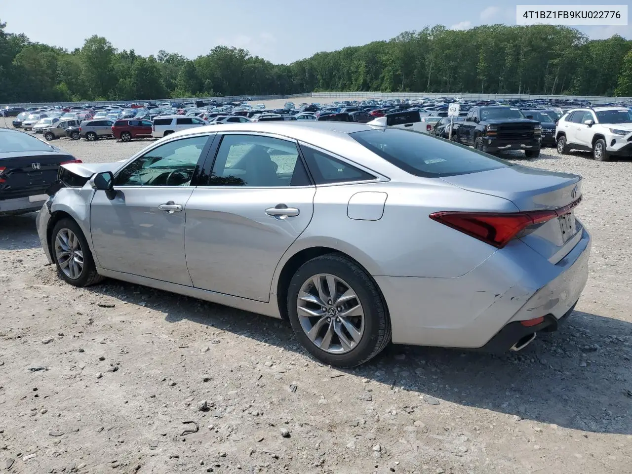 2019 Toyota Avalon Xle VIN: 4T1BZ1FB9KU022776 Lot: 59986575