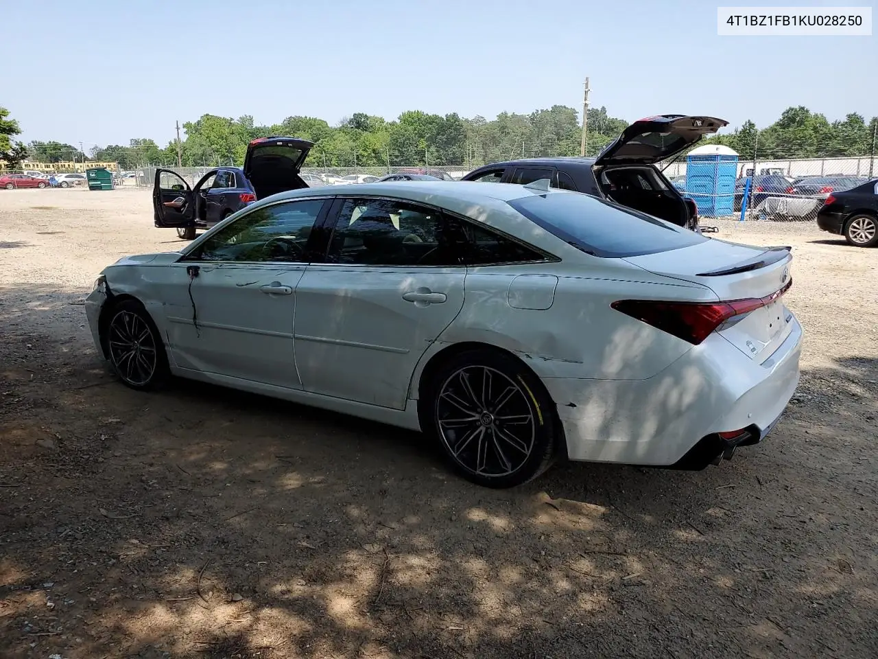 2019 Toyota Avalon Xle VIN: 4T1BZ1FB1KU028250 Lot: 60838745