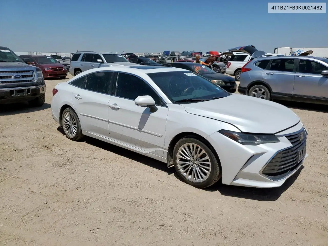 2019 Toyota Avalon Xle VIN: 4T1BZ1FB9KU021482 Lot: 60970895