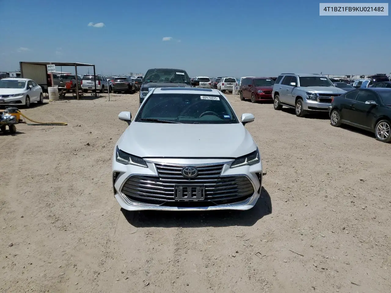 2019 Toyota Avalon Xle VIN: 4T1BZ1FB9KU021482 Lot: 60970895