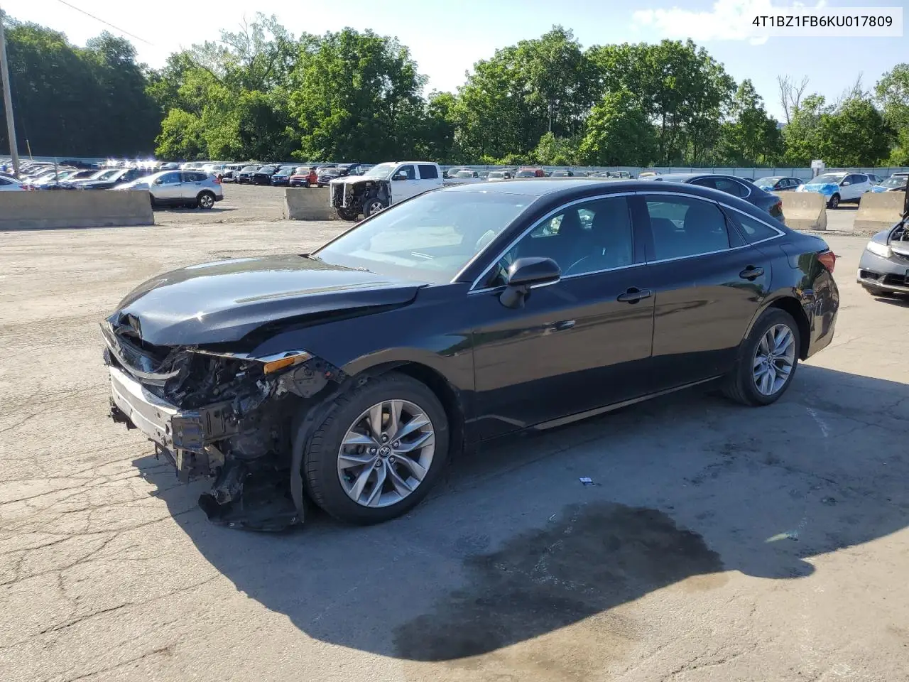 2019 Toyota Avalon Xle VIN: 4T1BZ1FB6KU017809 Lot: 61245165