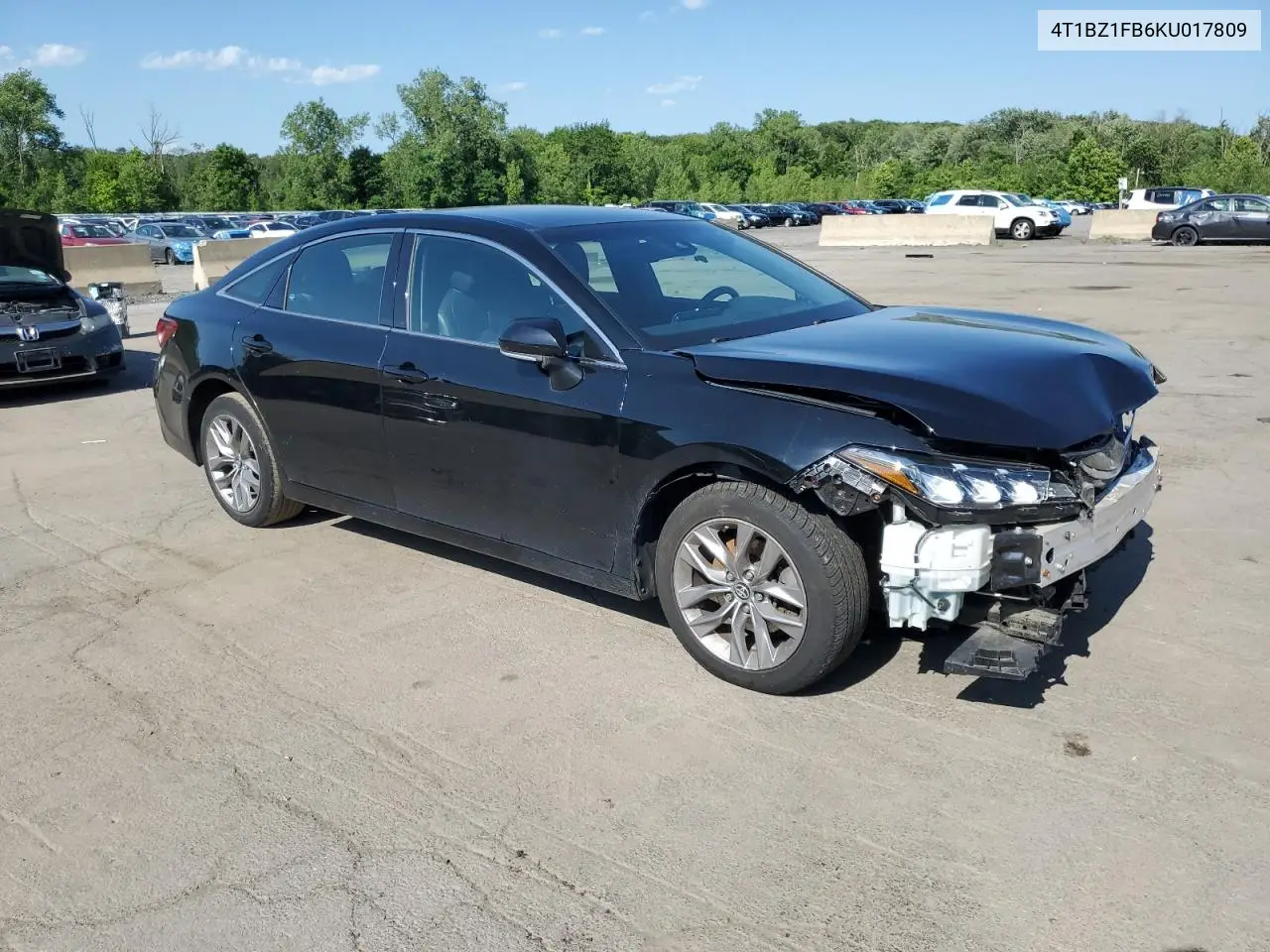 2019 Toyota Avalon Xle VIN: 4T1BZ1FB6KU017809 Lot: 61245165
