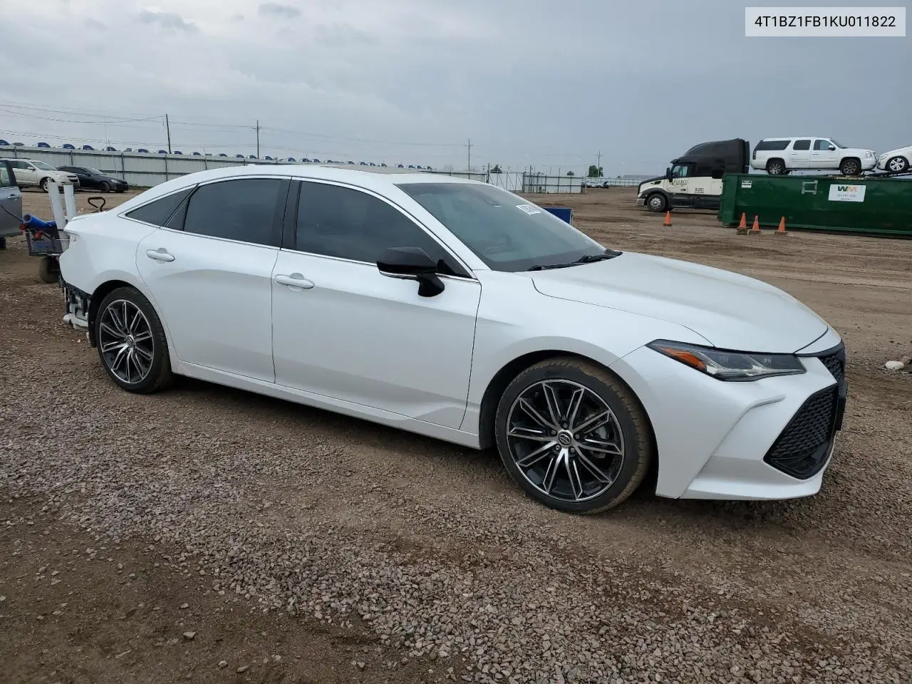 2019 Toyota Avalon Xle VIN: 4T1BZ1FB1KU011822 Lot: 61851545