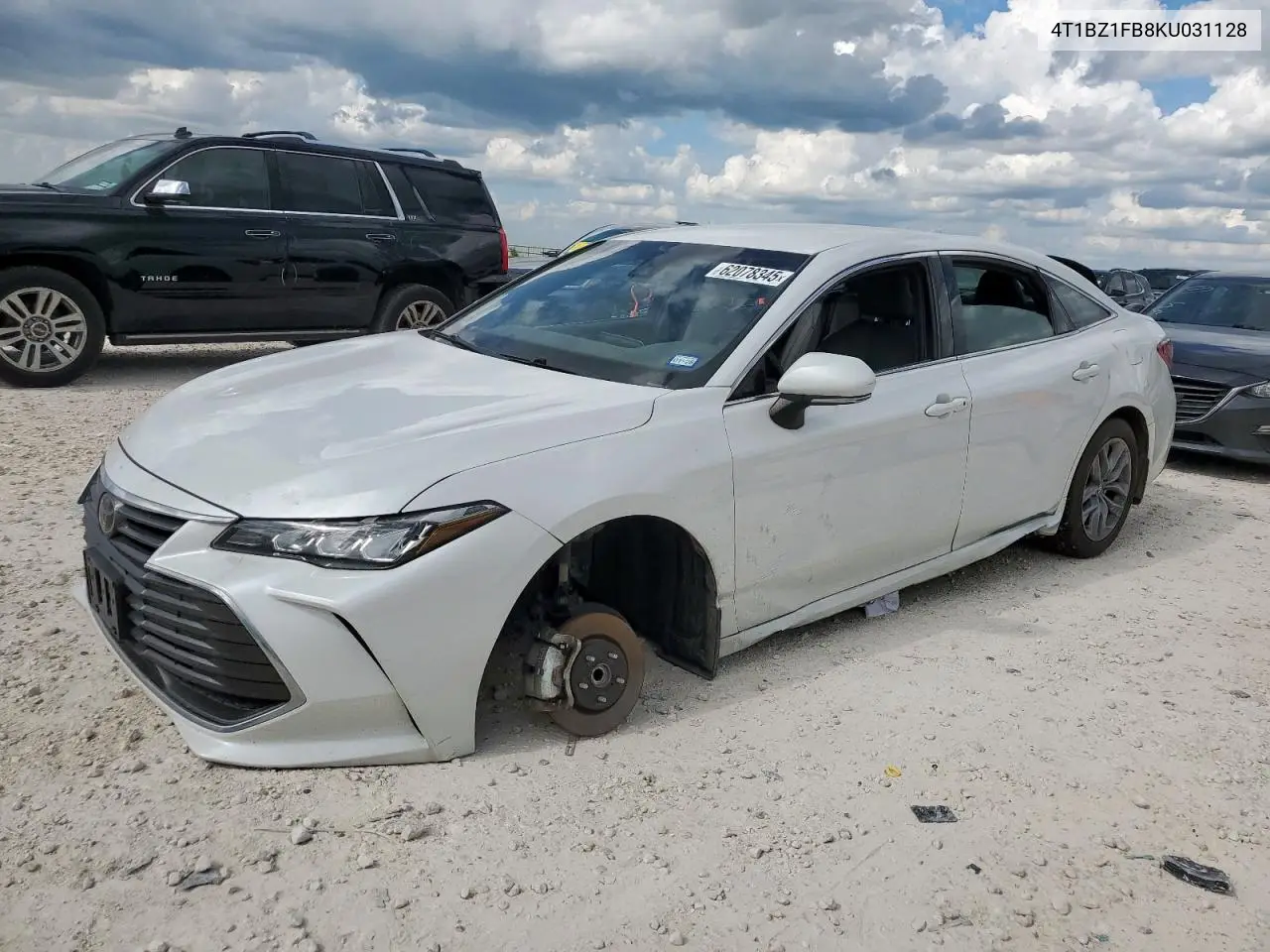 2019 Toyota Avalon Xle VIN: 4T1BZ1FB8KU031128 Lot: 62078345