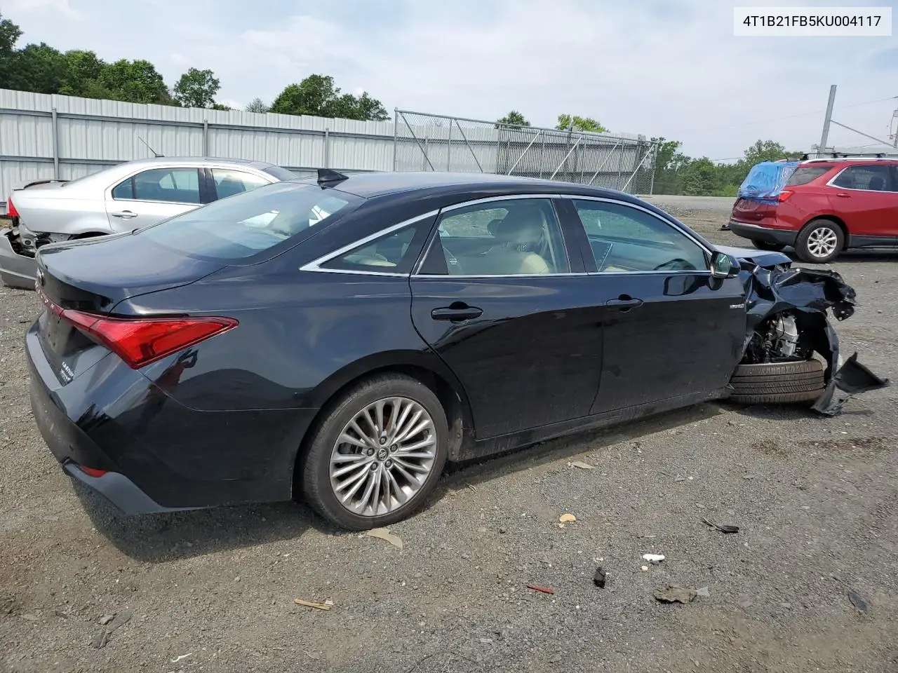 2019 Toyota Avalon Xle VIN: 4T1B21FB5KU004117 Lot: 62525295