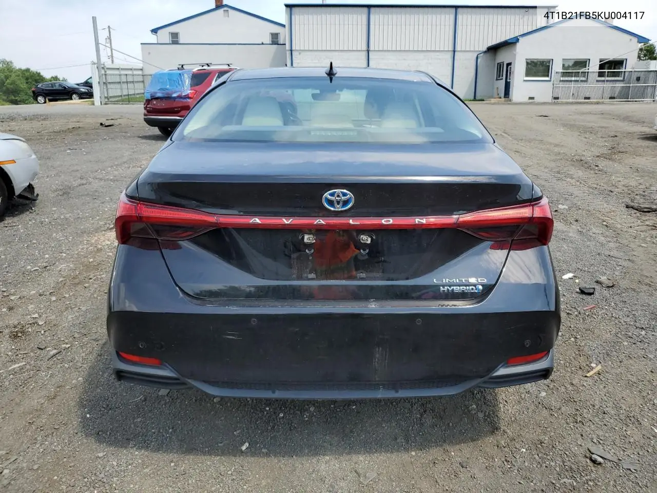 2019 Toyota Avalon Xle VIN: 4T1B21FB5KU004117 Lot: 62525295