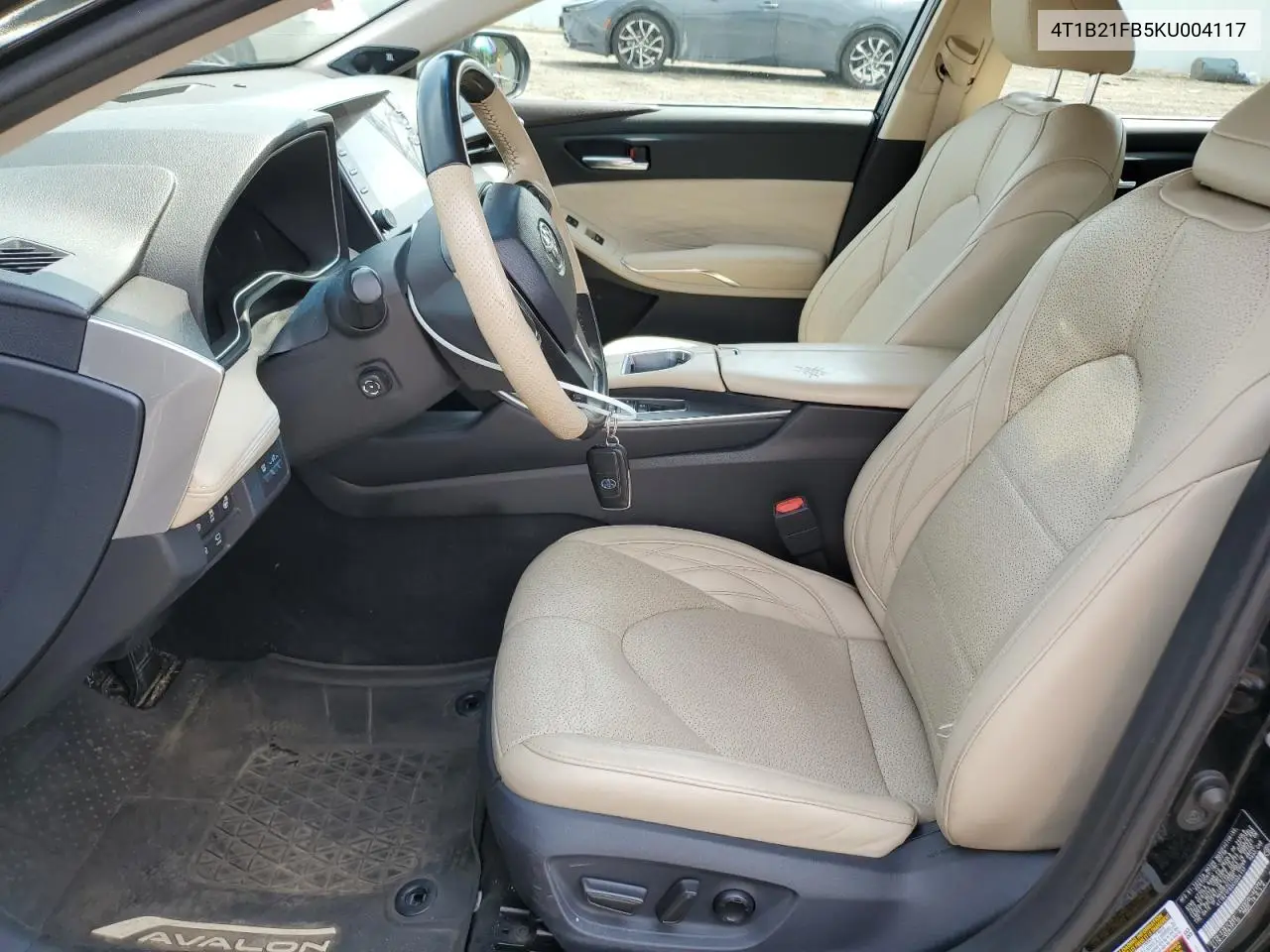 2019 Toyota Avalon Xle VIN: 4T1B21FB5KU004117 Lot: 62525295
