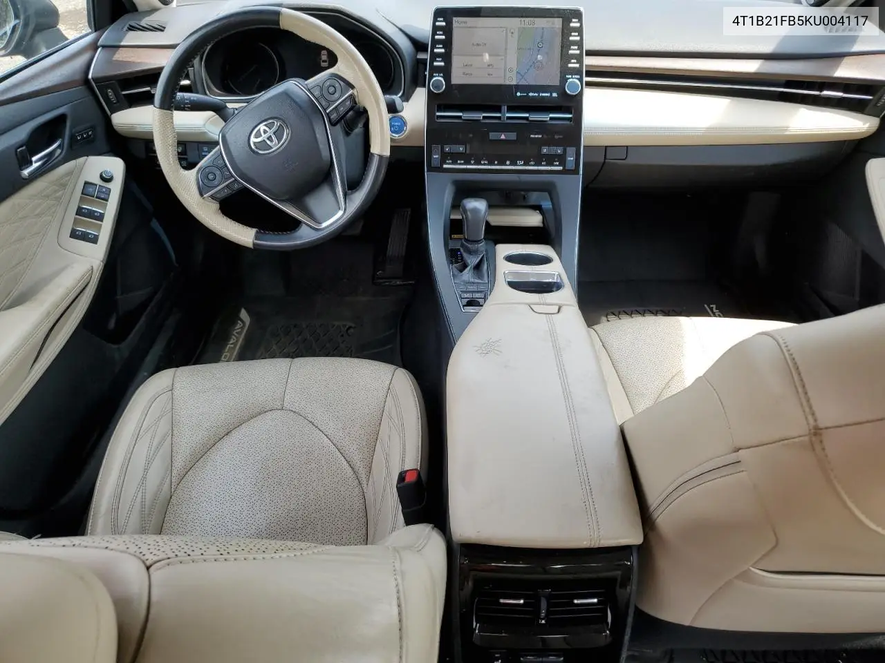 2019 Toyota Avalon Xle VIN: 4T1B21FB5KU004117 Lot: 62525295