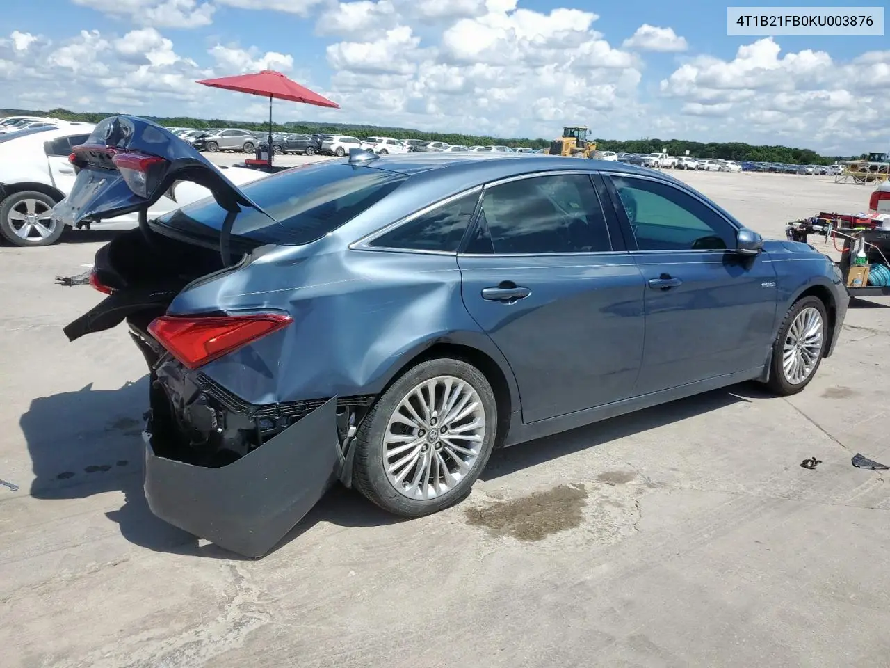 2019 Toyota Avalon Xle VIN: 4T1B21FB0KU003876 Lot: 62732595