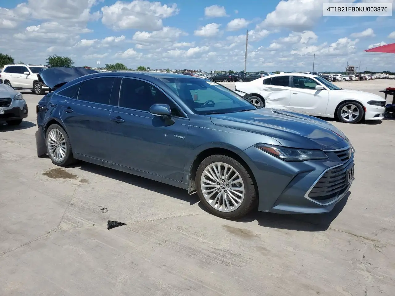 2019 Toyota Avalon Xle VIN: 4T1B21FB0KU003876 Lot: 62732595