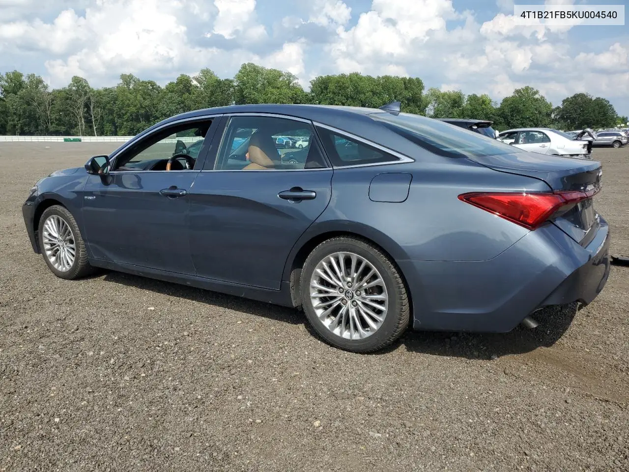 2019 Toyota Avalon Xle VIN: 4T1B21FB5KU004540 Lot: 62929665