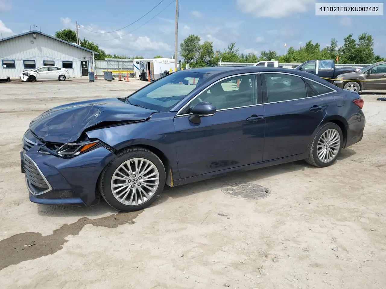 2019 Toyota Avalon Xle VIN: 4T1B21FB7KU002482 Lot: 63014625