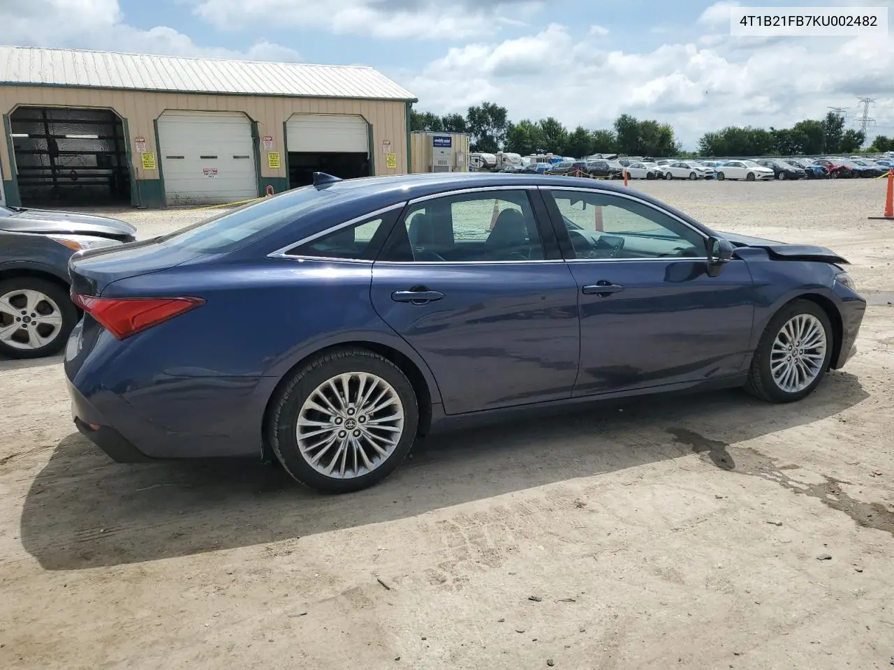 2019 Toyota Avalon Xle VIN: 4T1B21FB7KU002482 Lot: 63014625