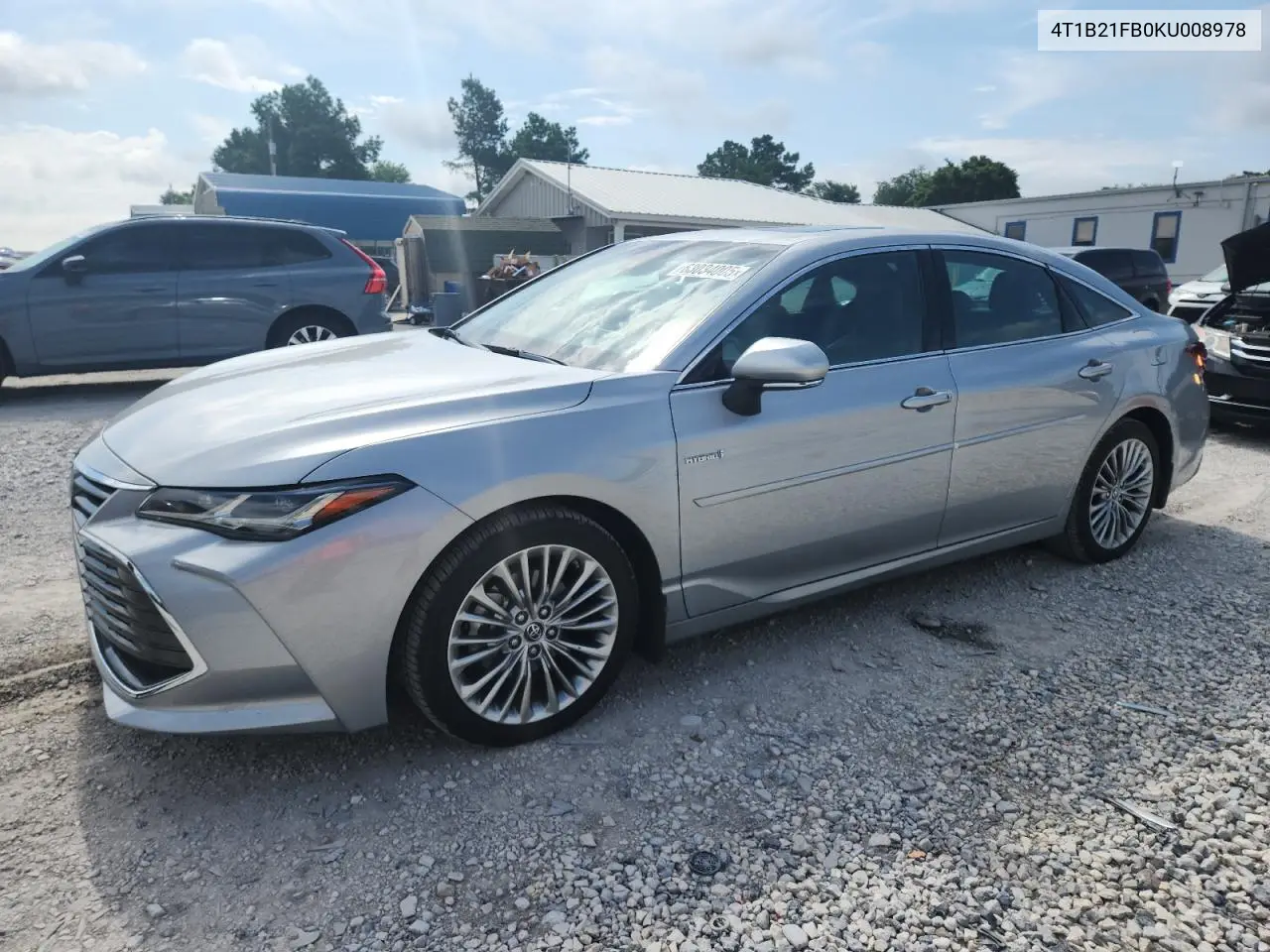 2019 Toyota Avalon Xle VIN: 4T1B21FB0KU008978 Lot: 63034005
