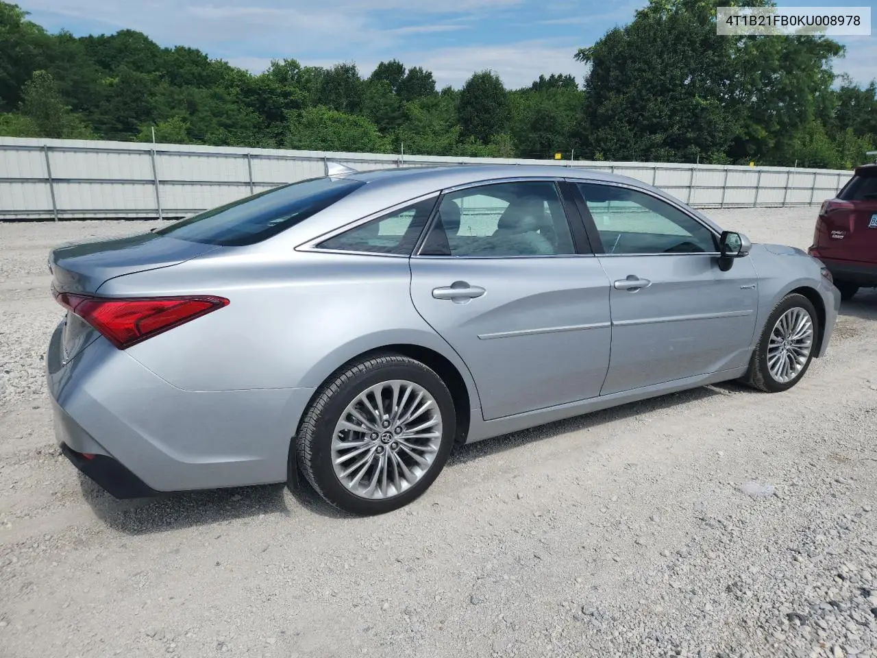 2019 Toyota Avalon Xle VIN: 4T1B21FB0KU008978 Lot: 63034005