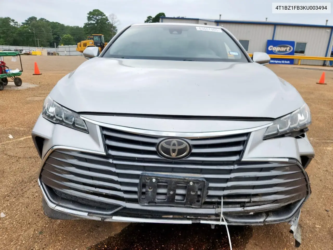 2019 Toyota Avalon Xle VIN: 4T1BZ1FB3KU003494 Lot: 63657405