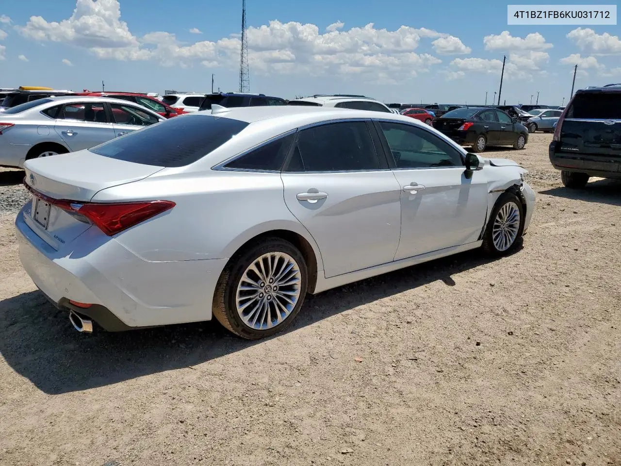 2019 Toyota Avalon Xle VIN: 4T1BZ1FB6KU031712 Lot: 65436845