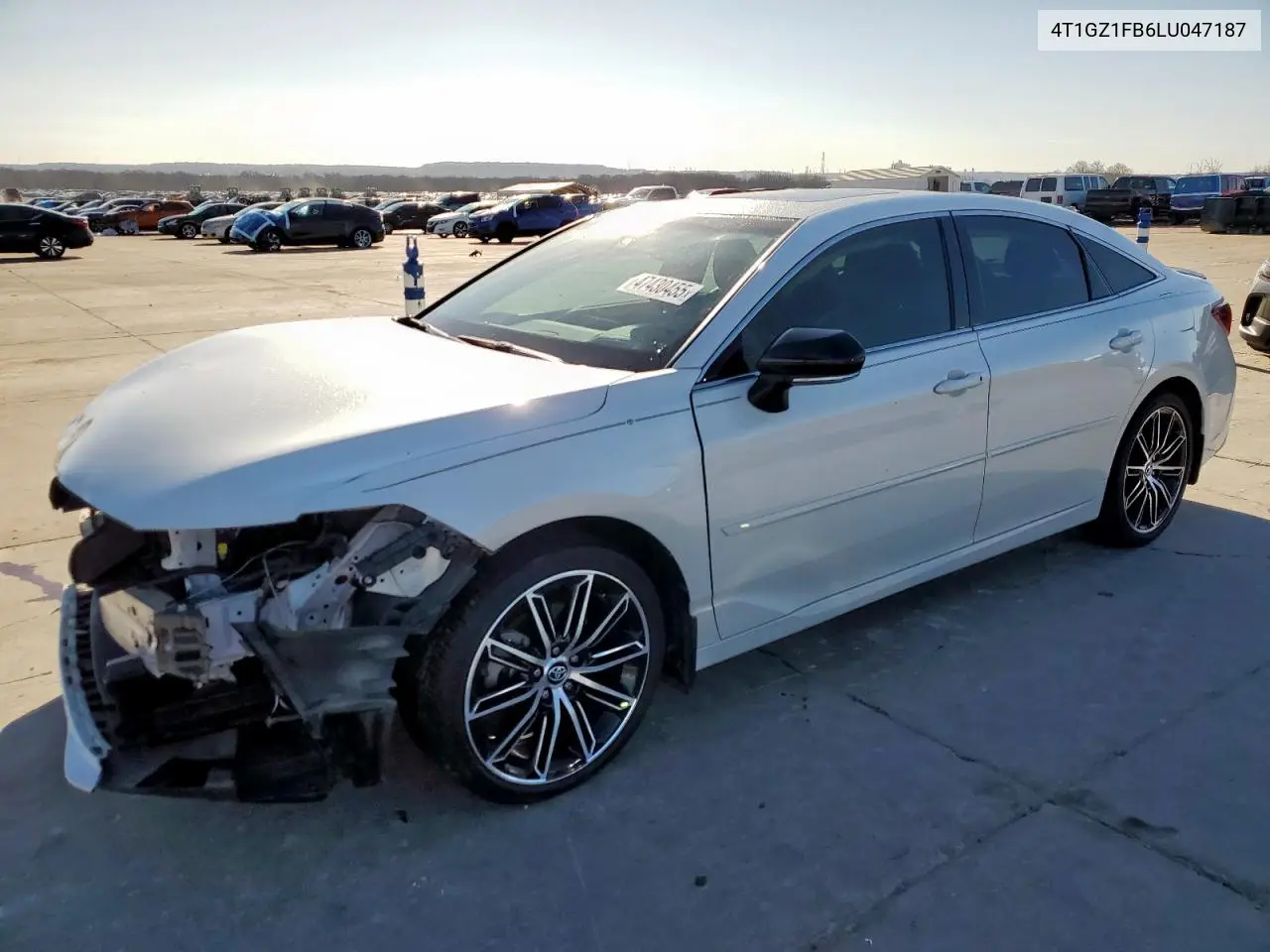 2020 Toyota Avalon Touring VIN: 4T1GZ1FB6LU047187 Lot: 47430455