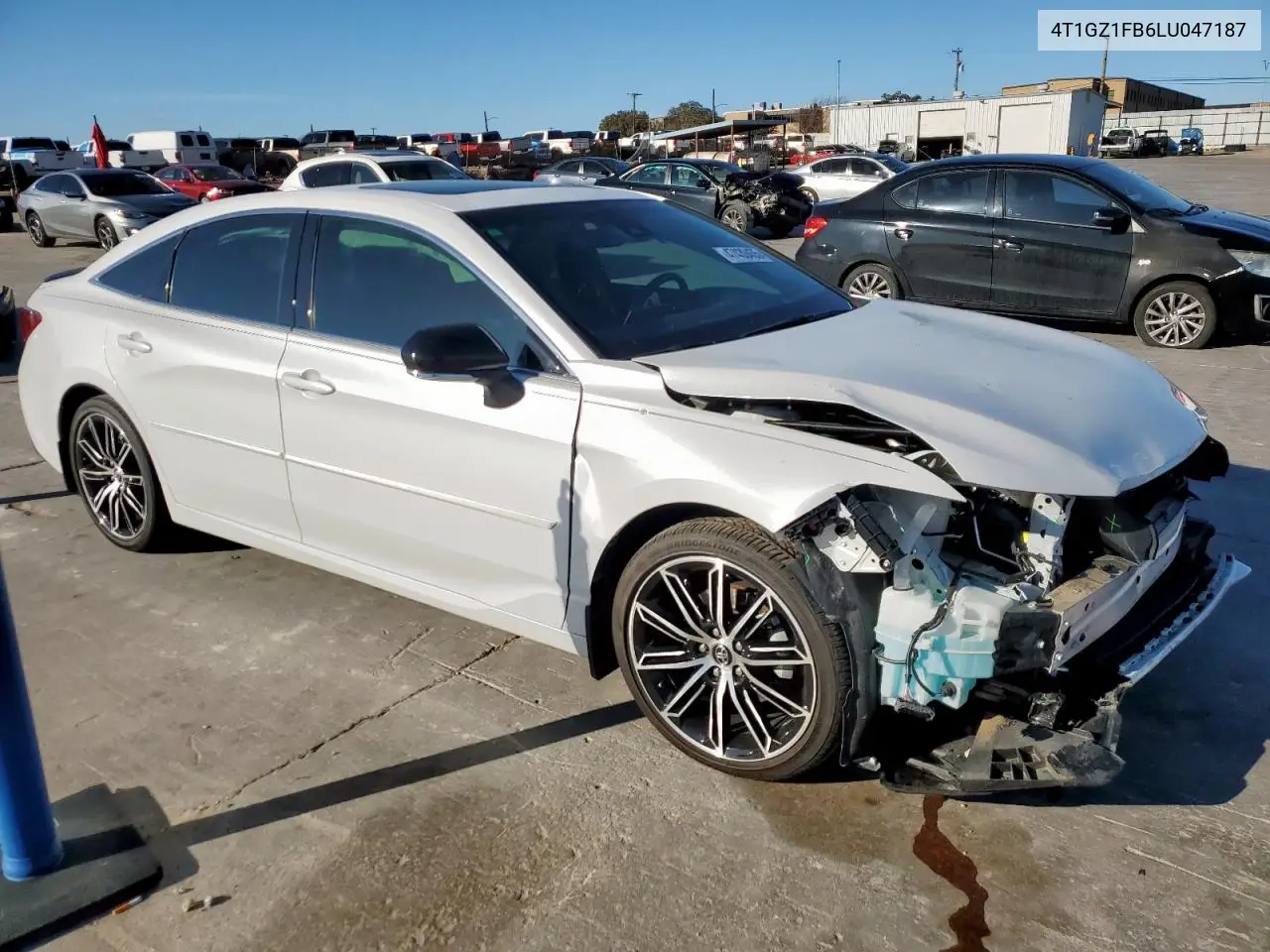 2020 Toyota Avalon Touring VIN: 4T1GZ1FB6LU047187 Lot: 47430455