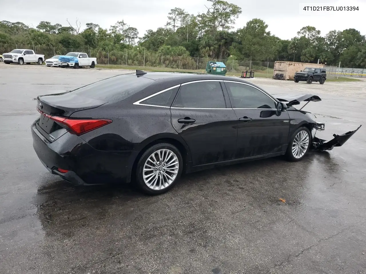 2020 Toyota Avalon Limited VIN: 4T1D21FB7LU013394 Lot: 56695755