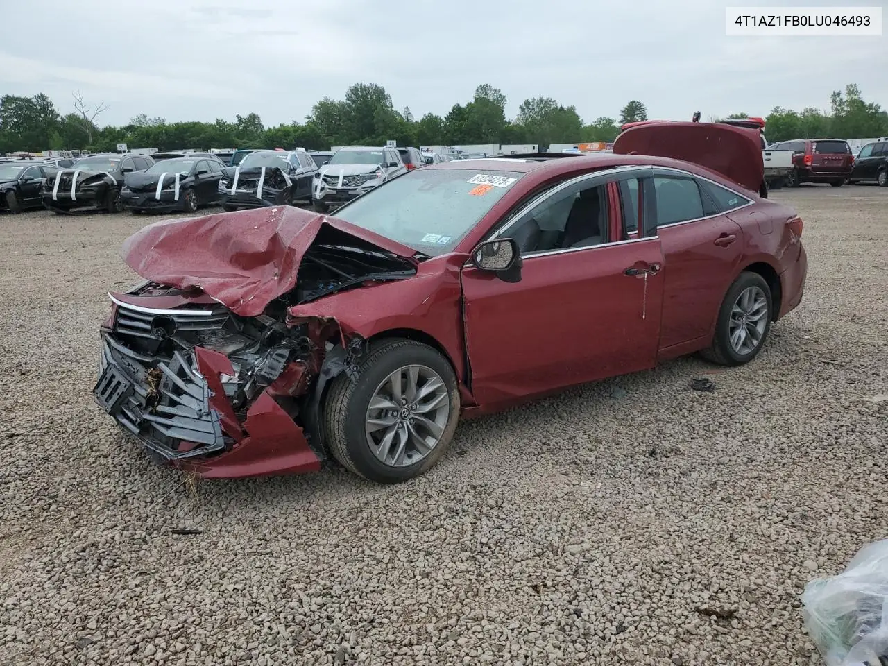 2020 Toyota Avalon Xle VIN: 4T1AZ1FB0LU046493 Lot: 61224275