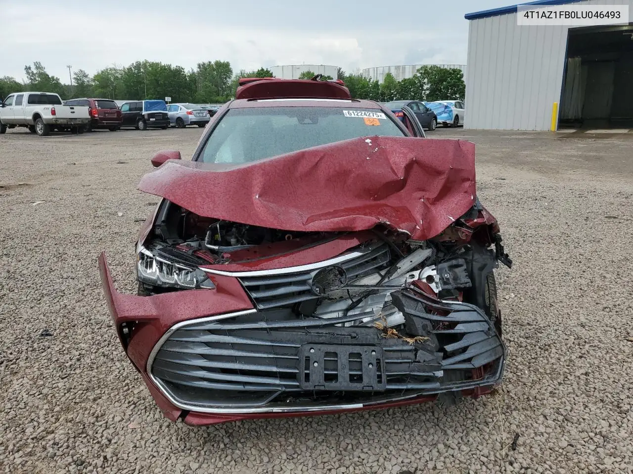 2020 Toyota Avalon Xle VIN: 4T1AZ1FB0LU046493 Lot: 61224275