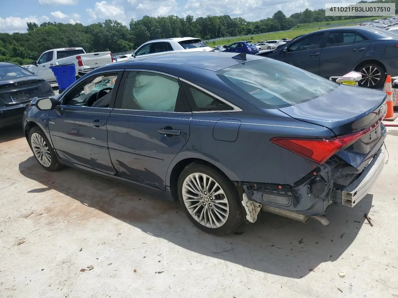 2020 Toyota Avalon Limited VIN: 4T1D21FB3LU017510 Lot: 61530185