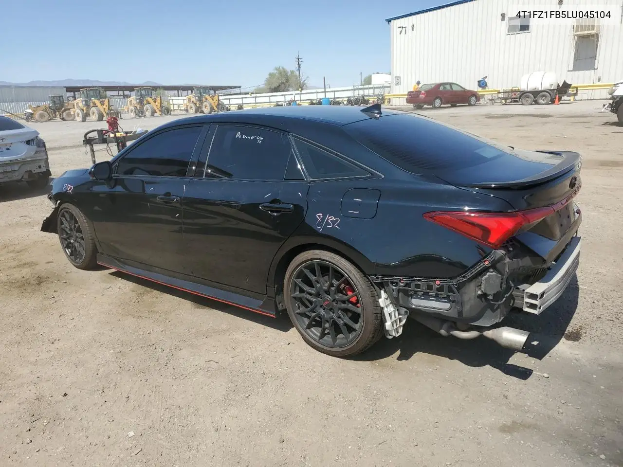 2020 Toyota Avalon Xse VIN: 4T1FZ1FB5LU045104 Lot: 61950795