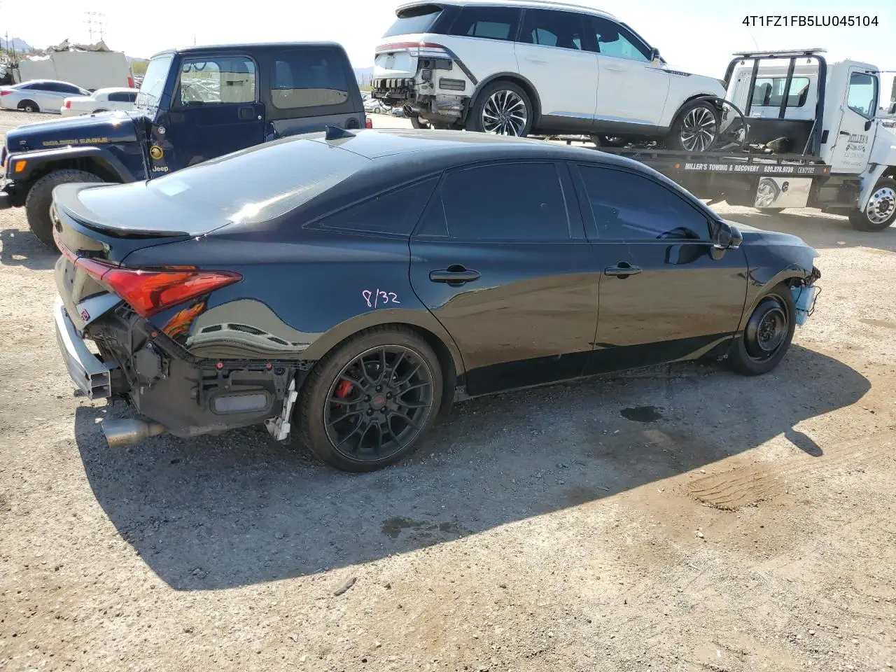 2020 Toyota Avalon Xse VIN: 4T1FZ1FB5LU045104 Lot: 61950795