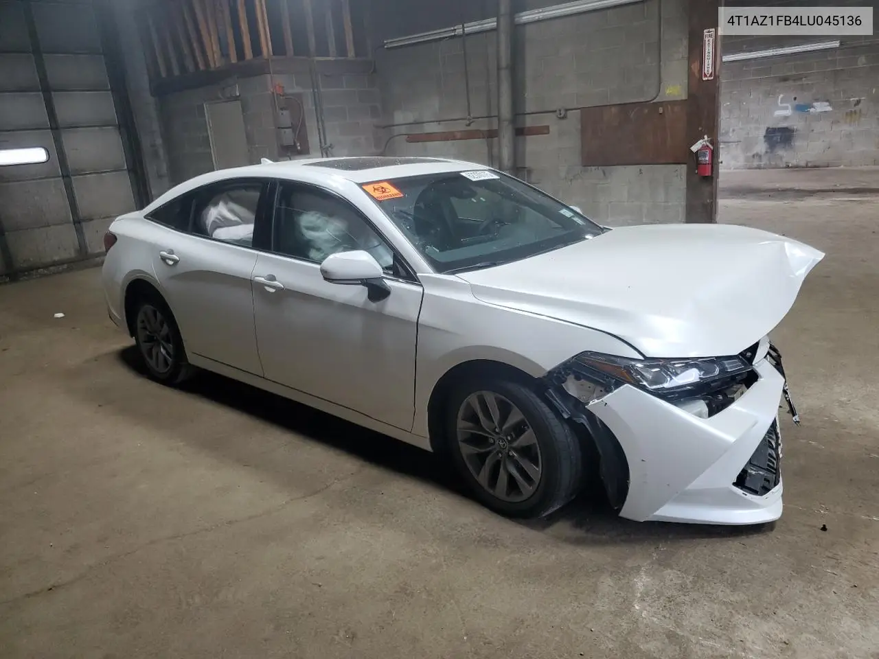 2020 Toyota Avalon Xle VIN: 4T1AZ1FB4LU045136 Lot: 62370175