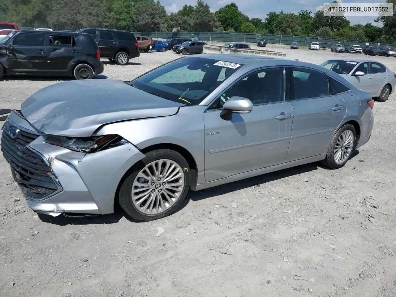 2020 Toyota Avalon Limited VIN: 4T1D21FB8LU017552 Lot: 62542815