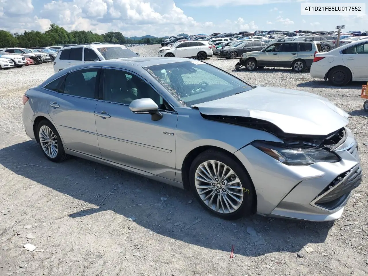 2020 Toyota Avalon Limited VIN: 4T1D21FB8LU017552 Lot: 62542815