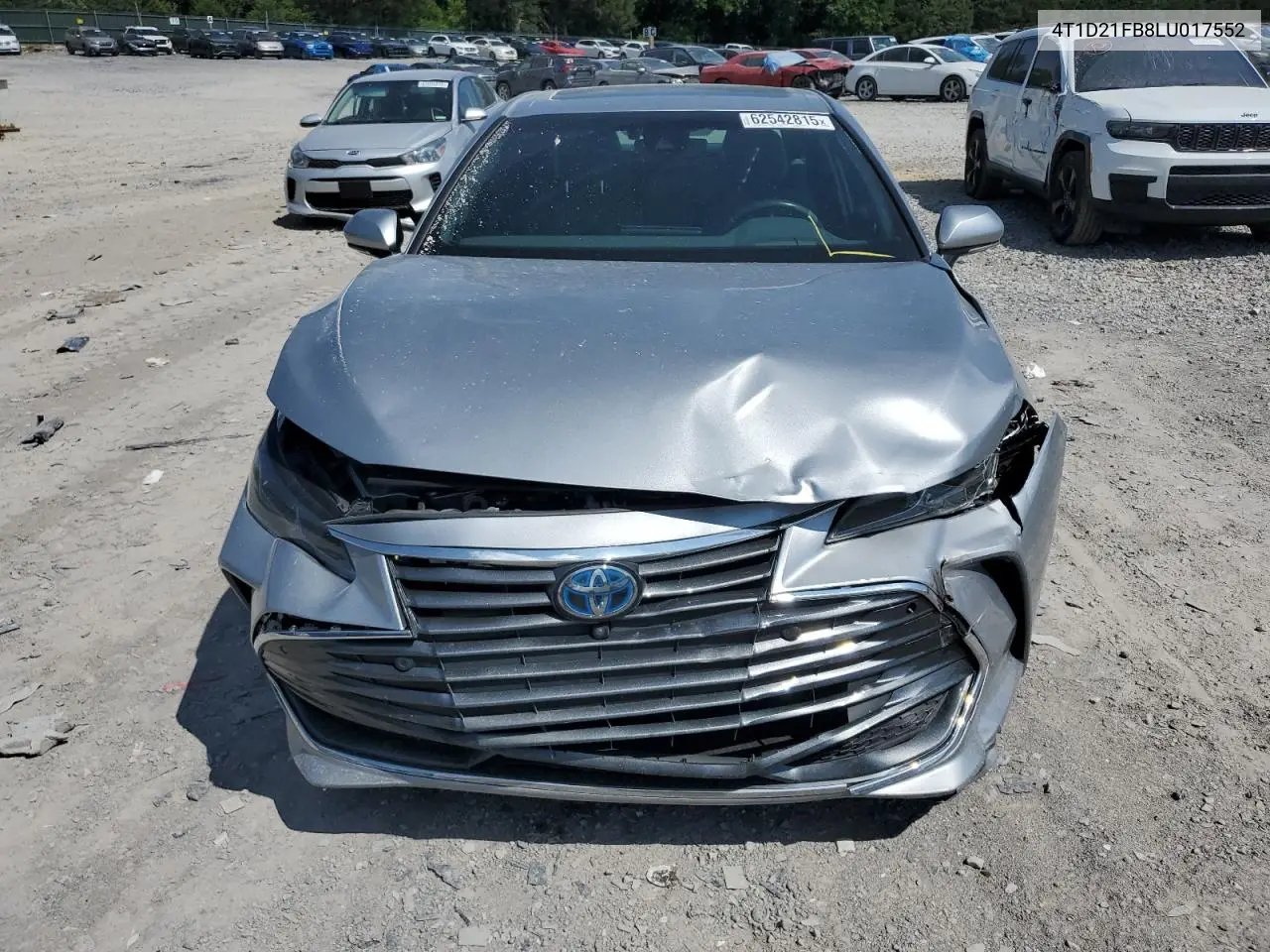 2020 Toyota Avalon Limited VIN: 4T1D21FB8LU017552 Lot: 62542815