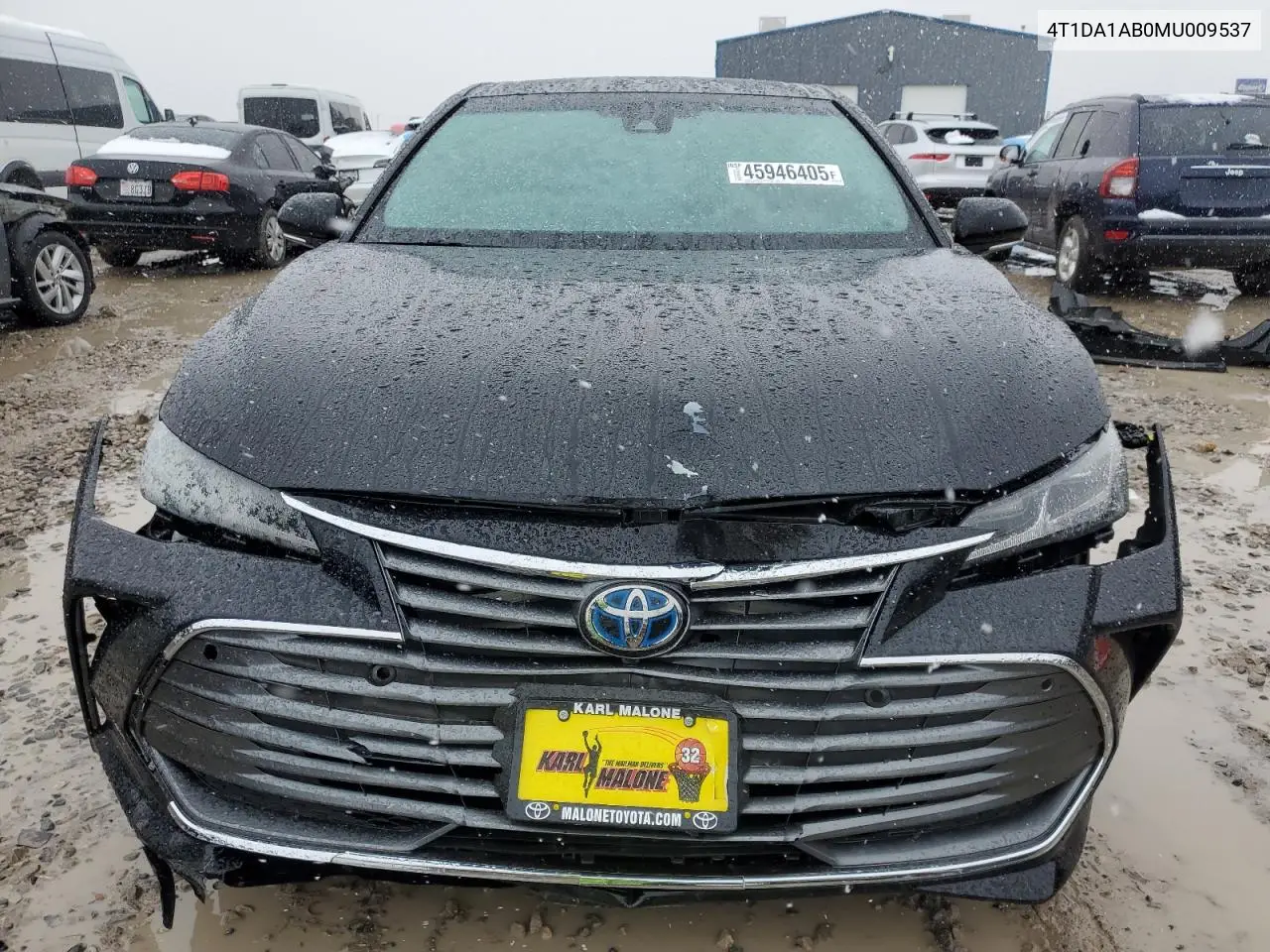 2021 Toyota Avalon Limited VIN: 4T1DA1AB0MU009537 Lot: 45946405