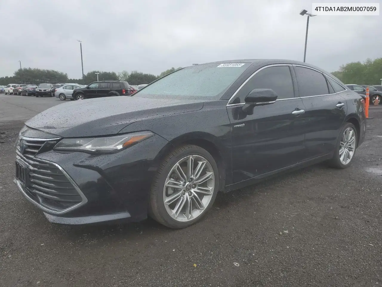 2021 Toyota Avalon Limited VIN: 4T1DA1AB2MU007059 Lot: 55931055