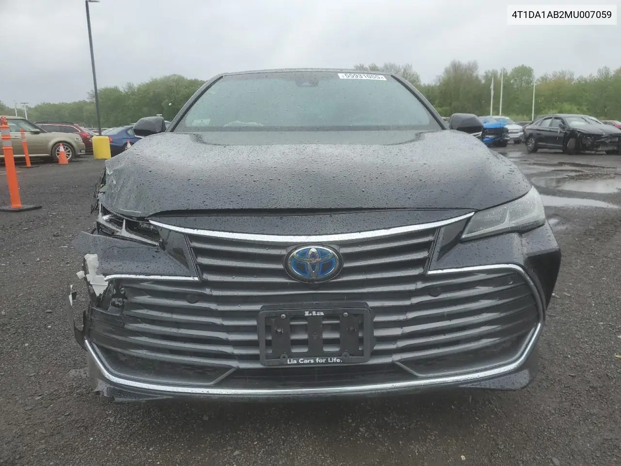 2021 Toyota Avalon Limited VIN: 4T1DA1AB2MU007059 Lot: 55931055