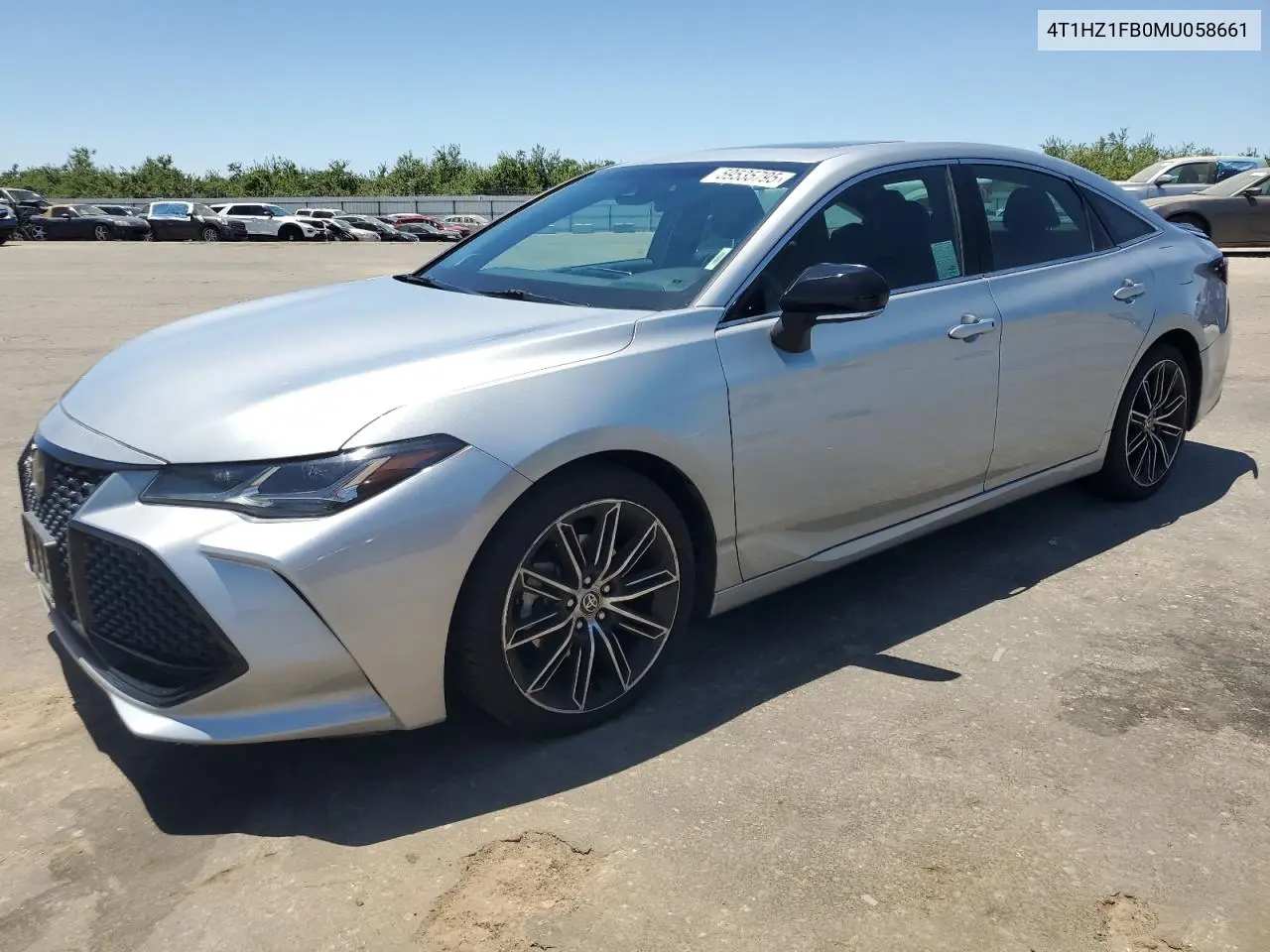 2021 Toyota Avalon Touring VIN: 4T1HZ1FB0MU058661 Lot: 59535795