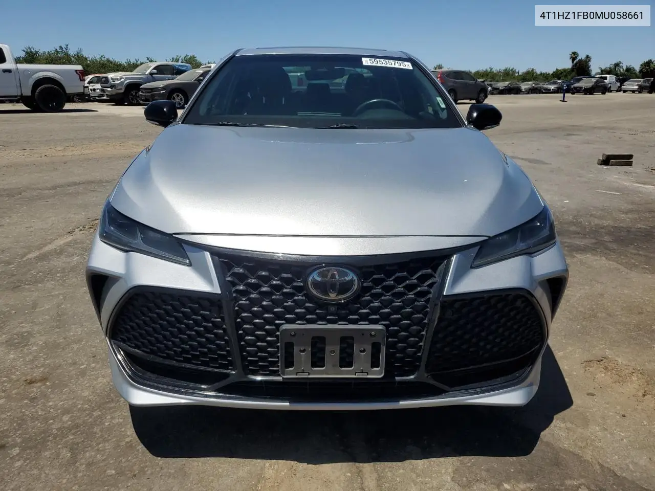2021 Toyota Avalon Touring VIN: 4T1HZ1FB0MU058661 Lot: 59535795