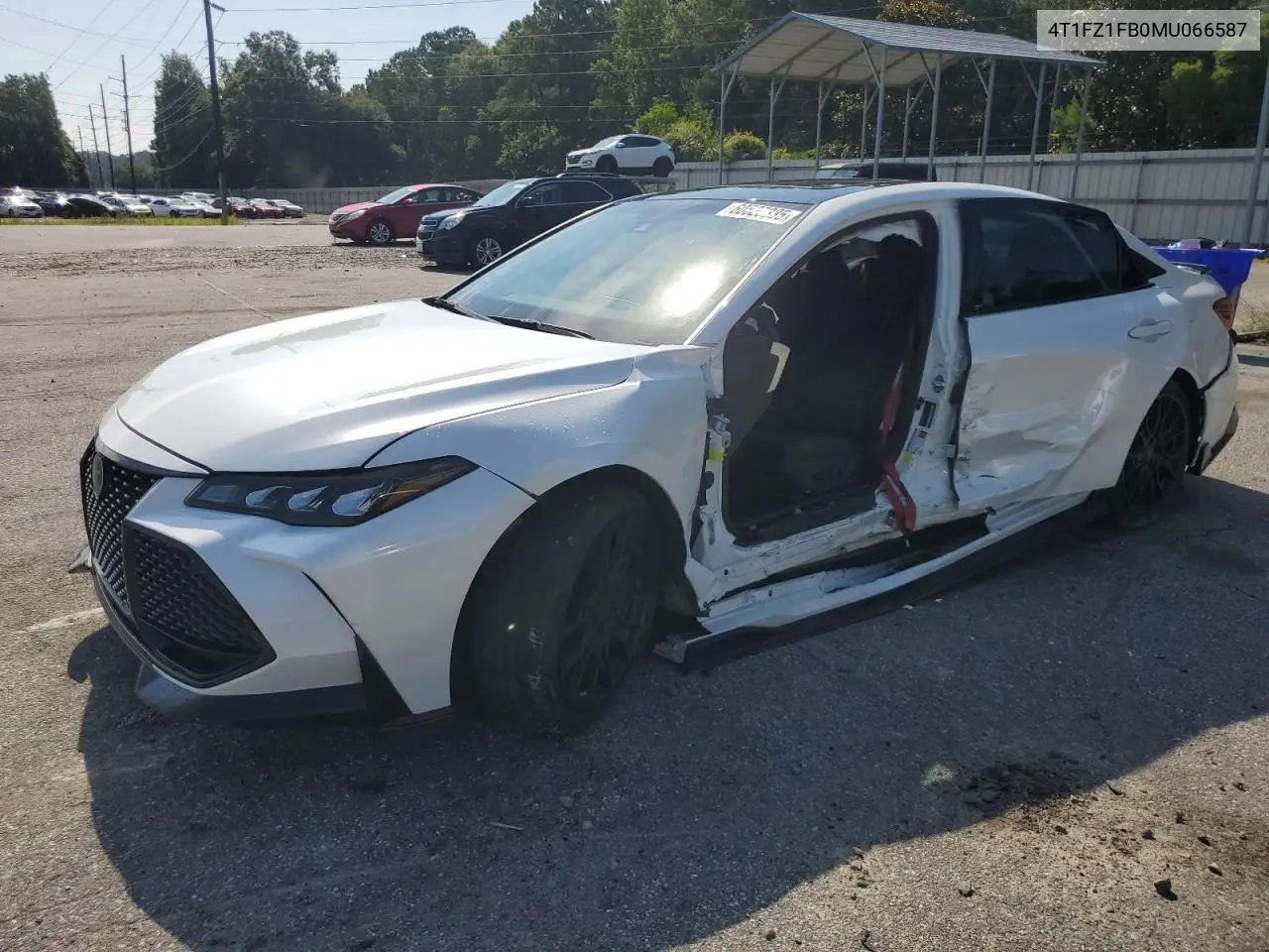 2021 Toyota Avalon Trd VIN: 4T1FZ1FB0MU066587 Lot: 60825335